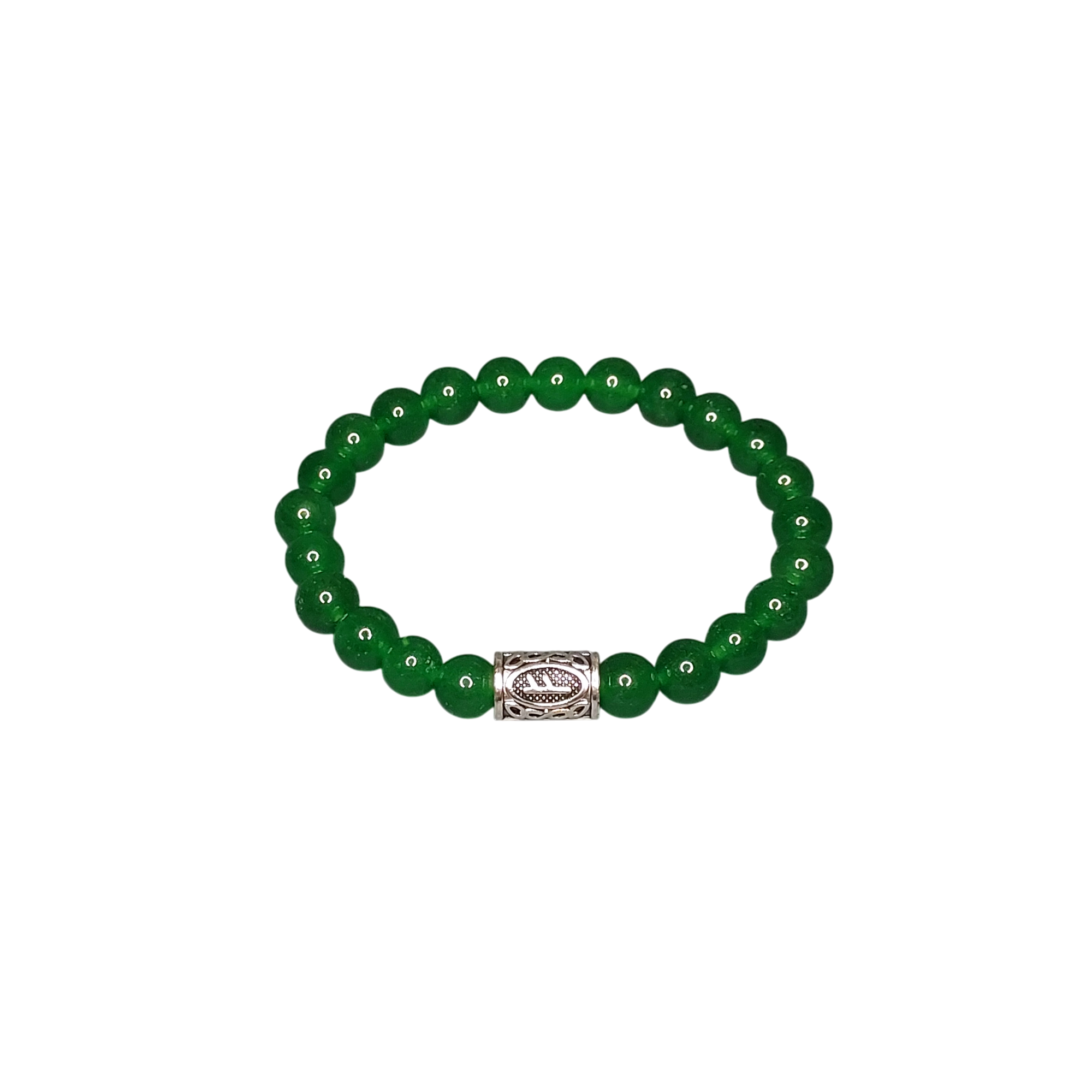 Фінансовий рунічний браслет з хризопразом